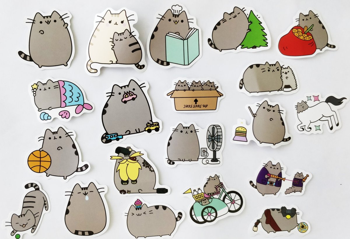 Стикеры Пушин Кэт