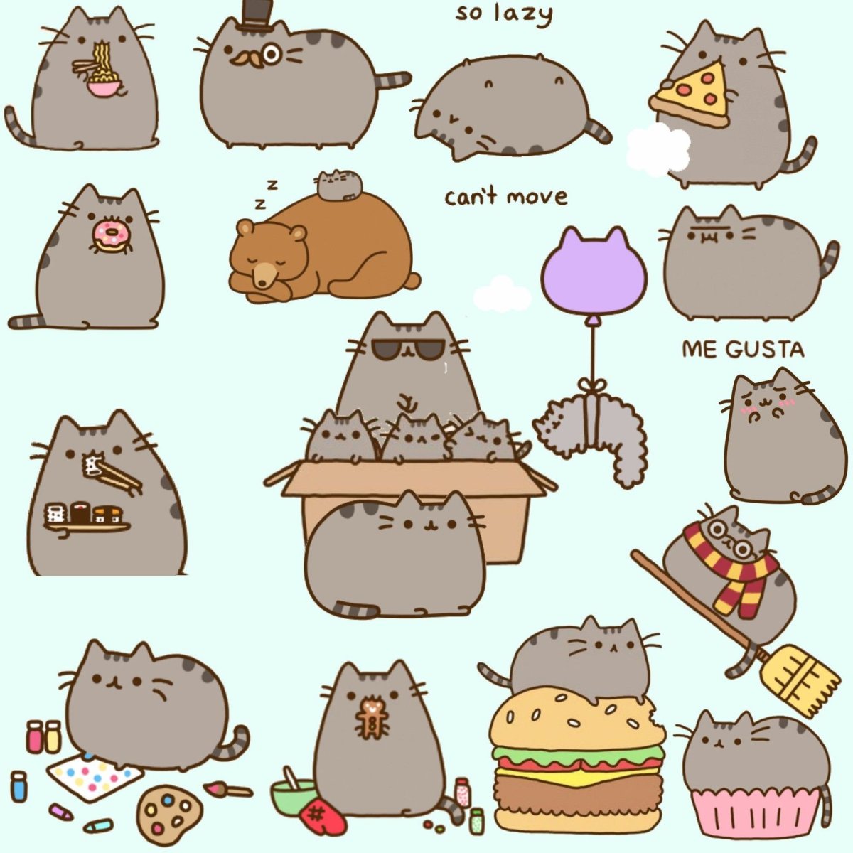 Кот Pusheen