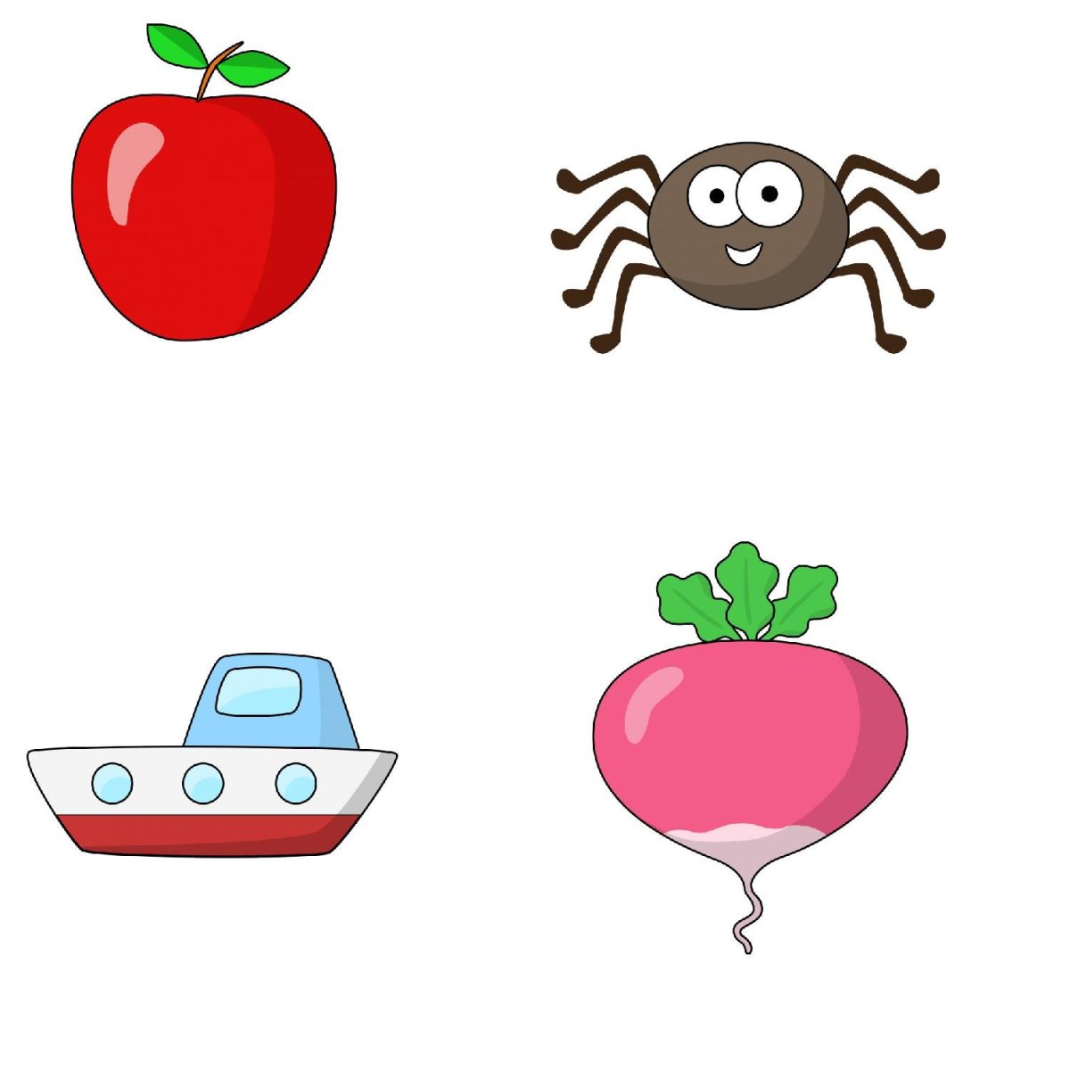 Съедобное несъедобное задание для детей