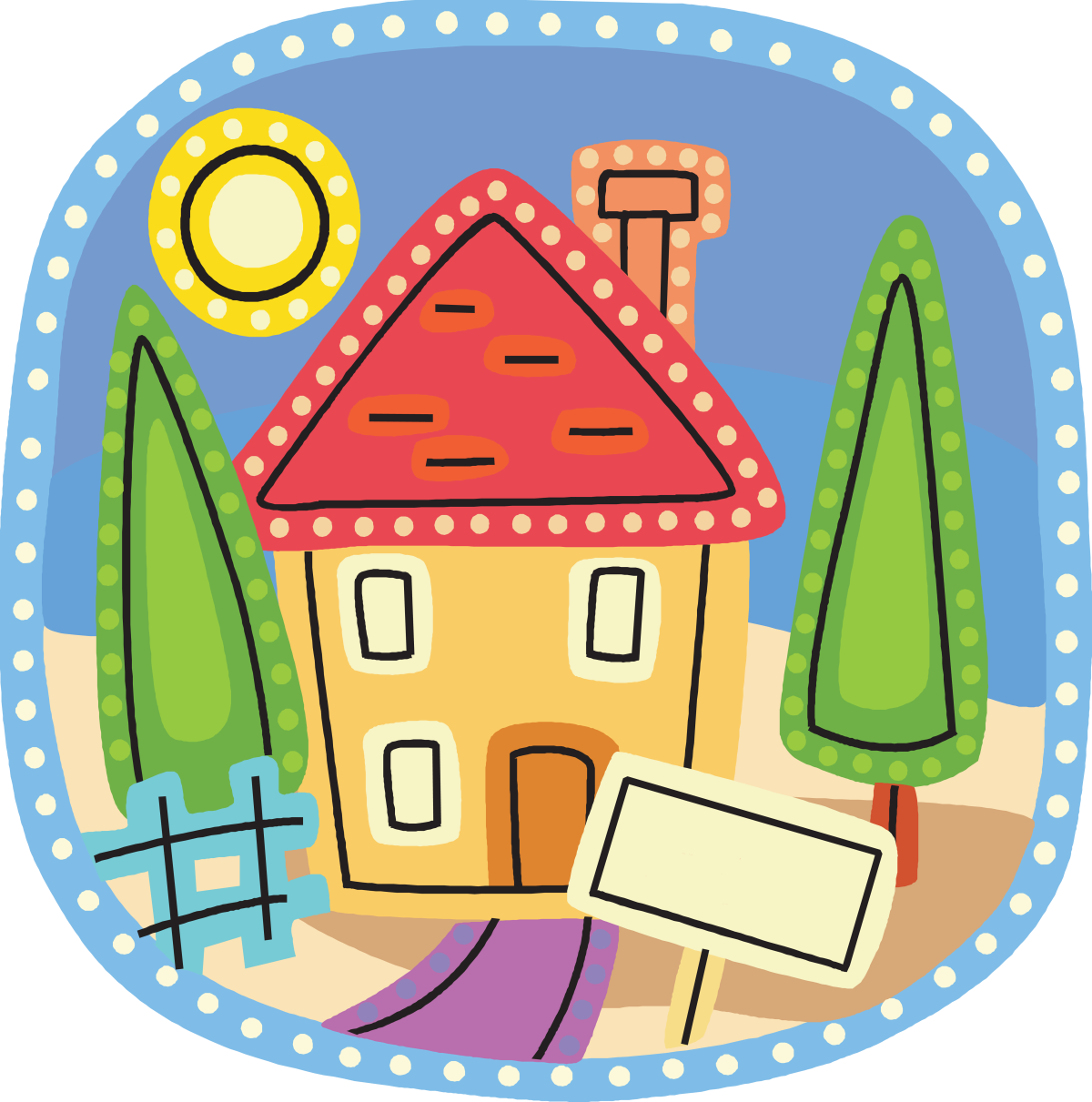 Новоселье рисунок