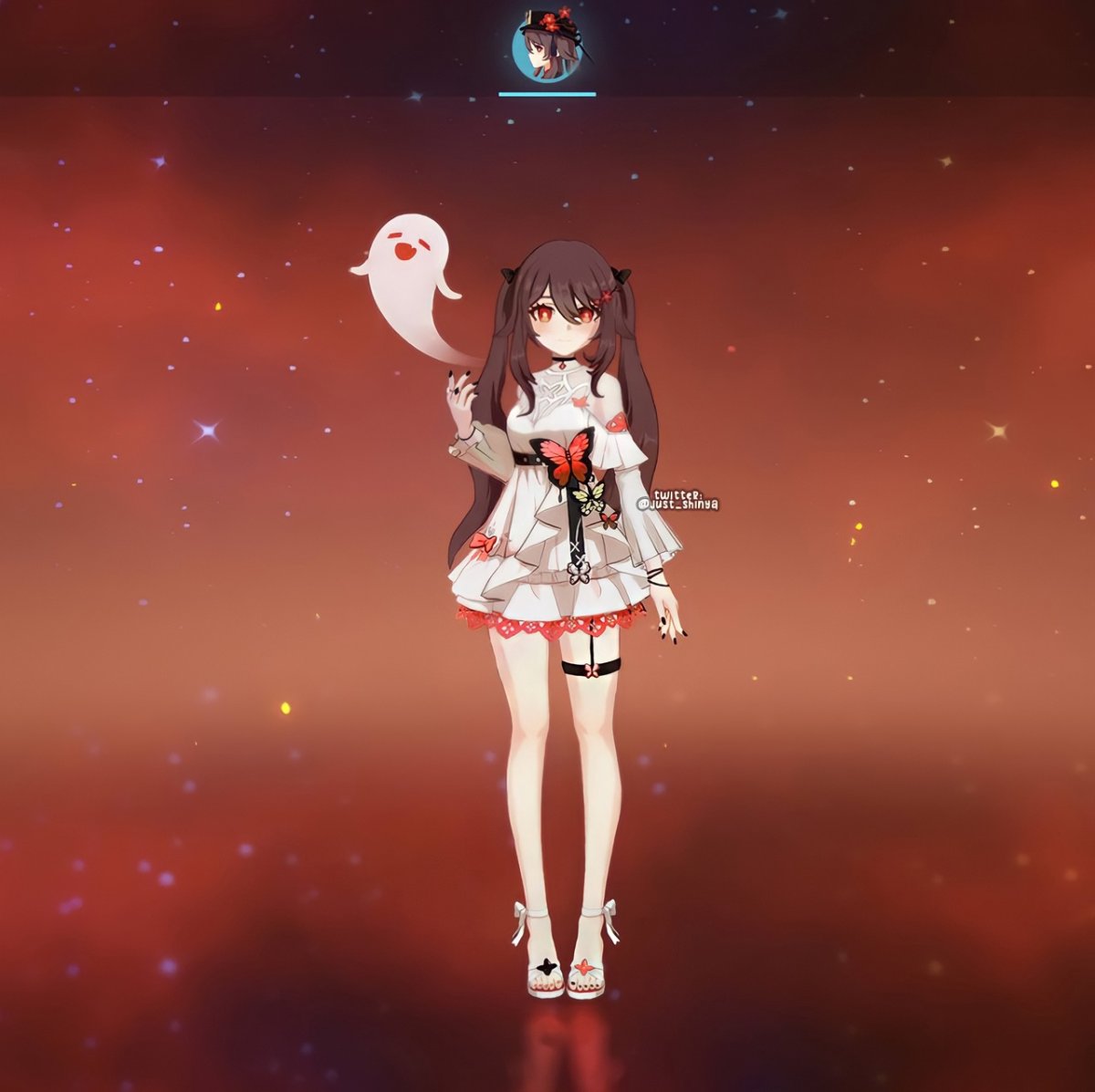 Ху Тао Геншин принт