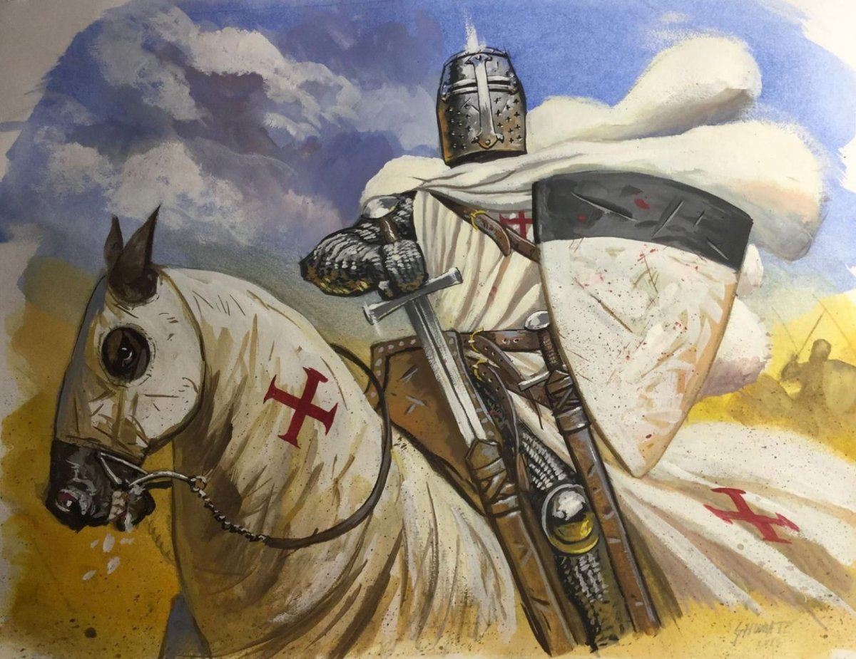 Рыцарь Тевтонского ордена 12 век