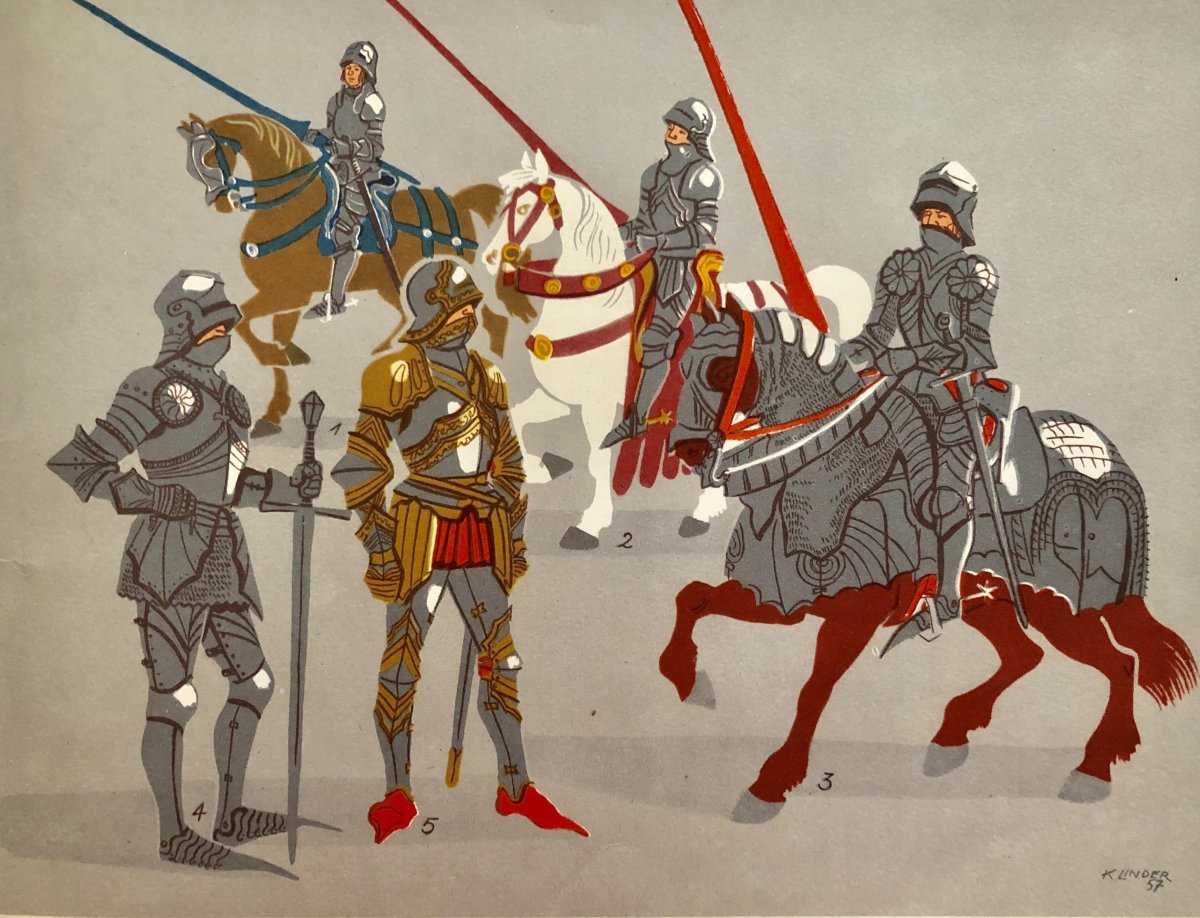 Доспехи и вооружение рыцаря средневековья