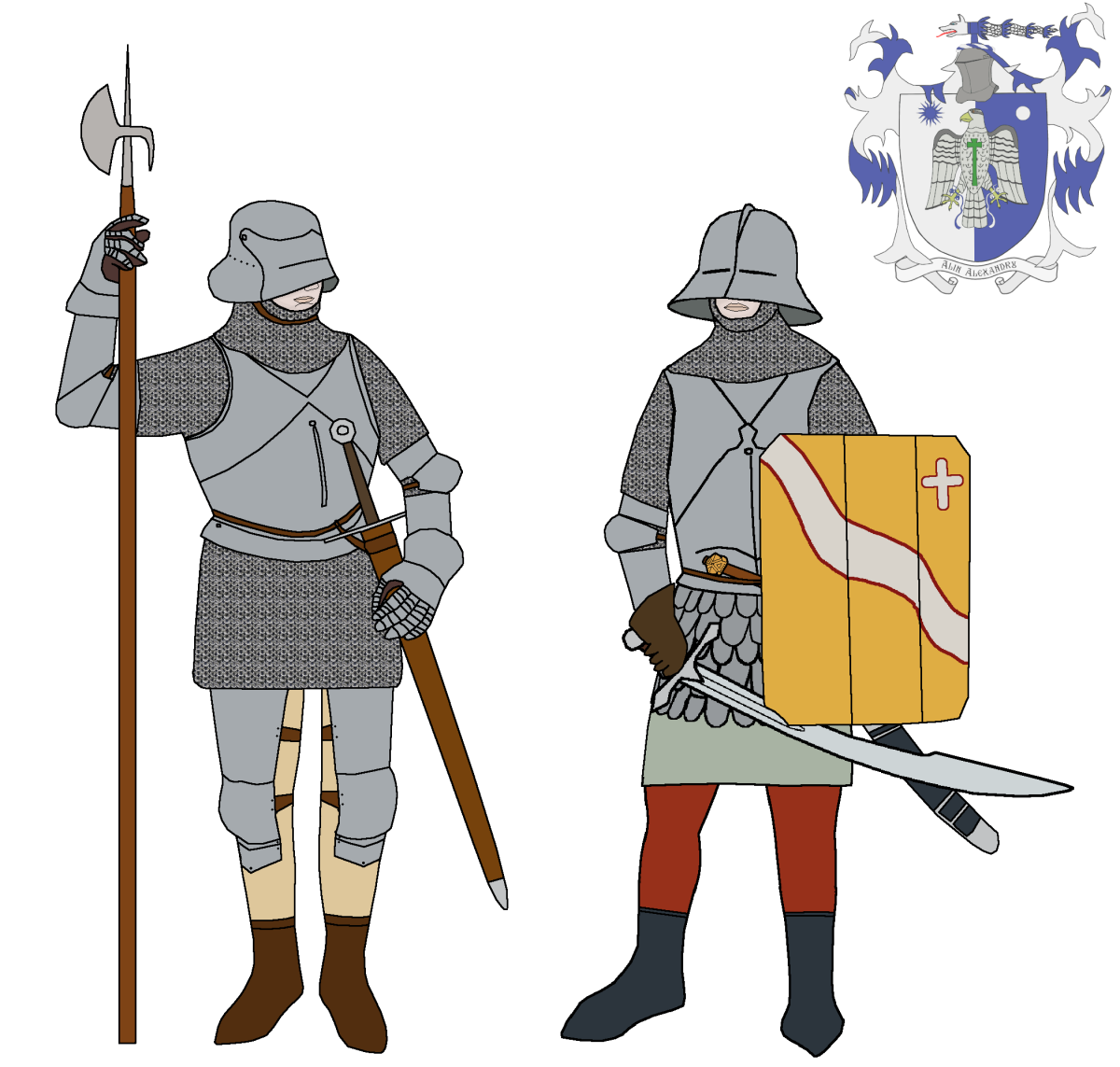 Зарисовки доспехов