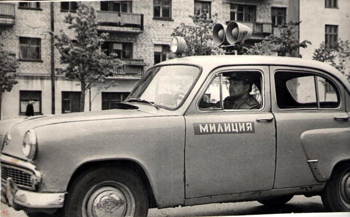 ВАЗ 2107 милиция СССР