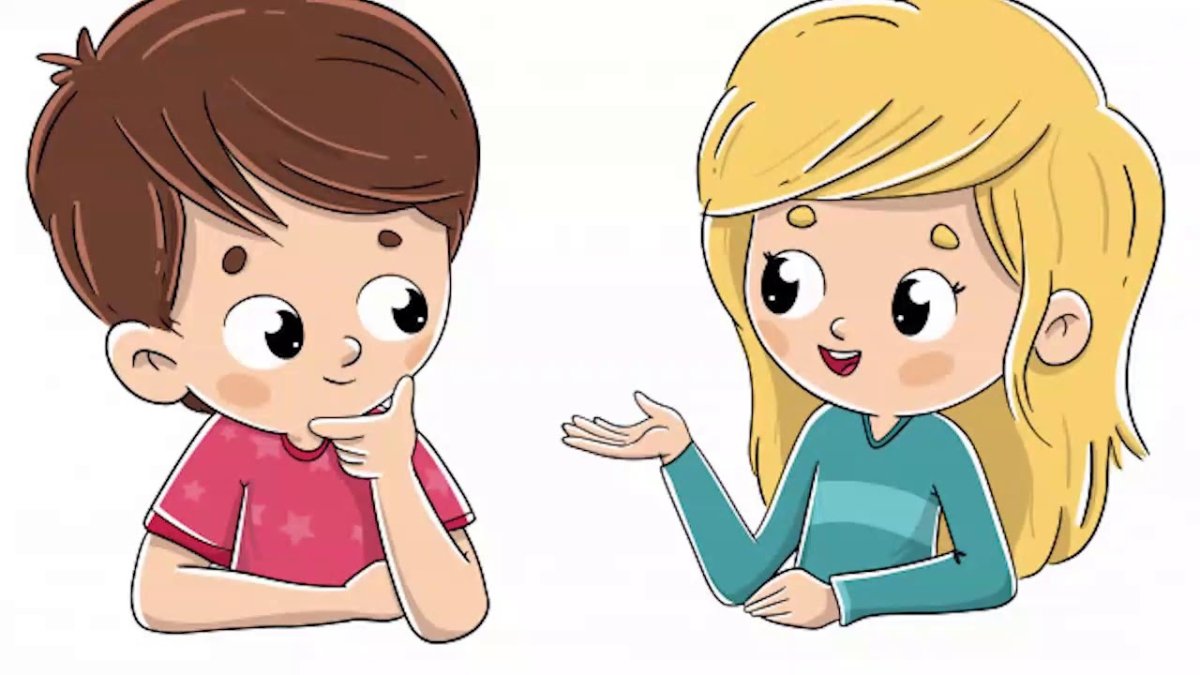 Два мультяшных друга