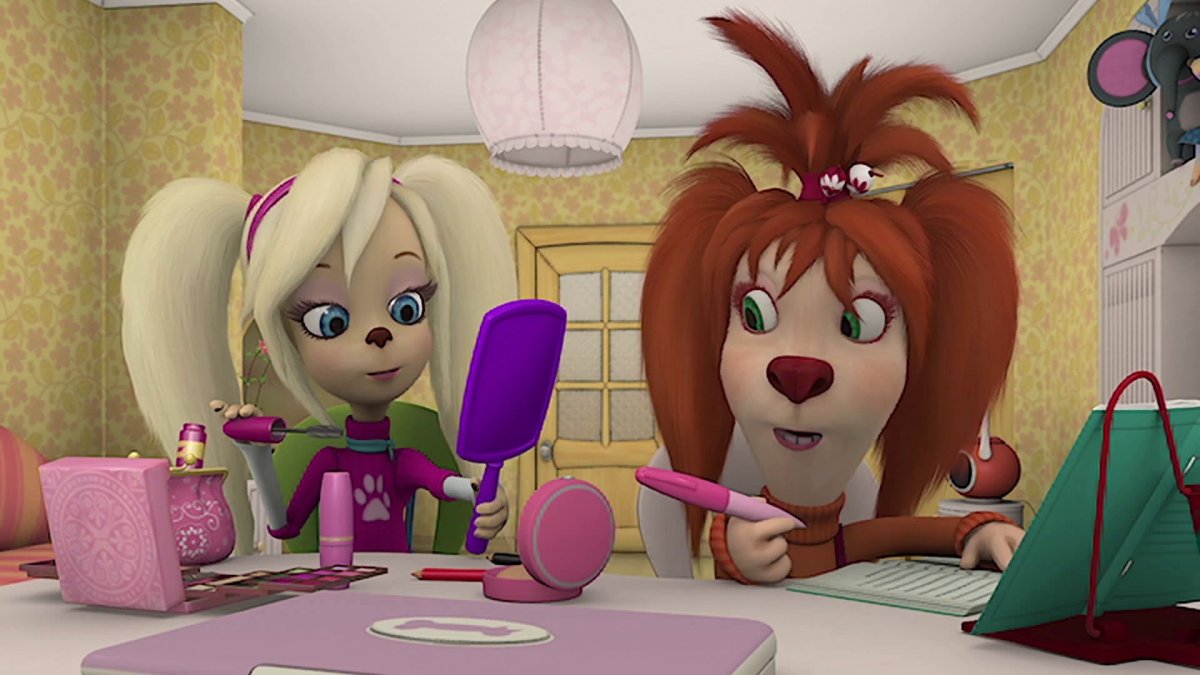 Барбоскины Лиза и роза