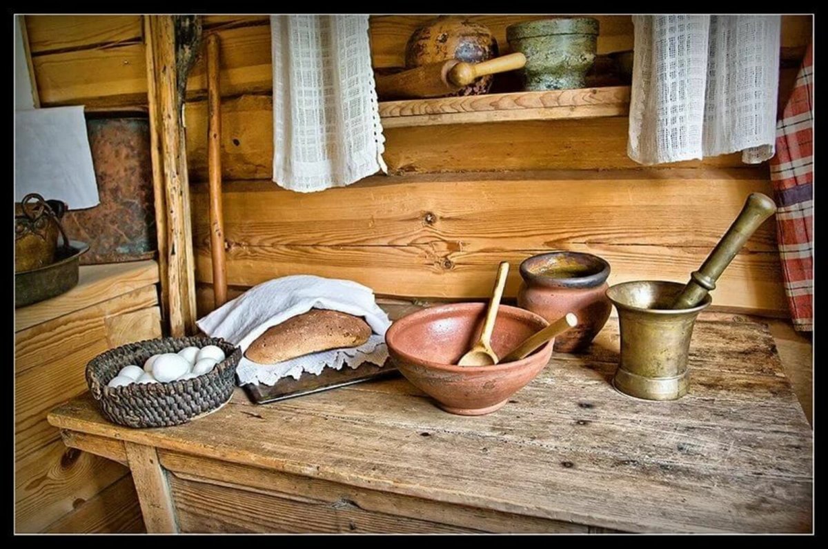 Старинная кухонная утварь