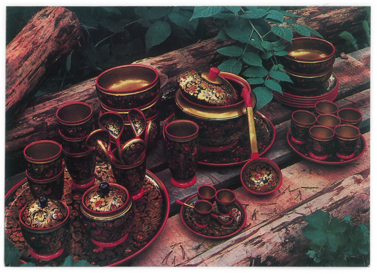 Хохломская роспись в древней Руси