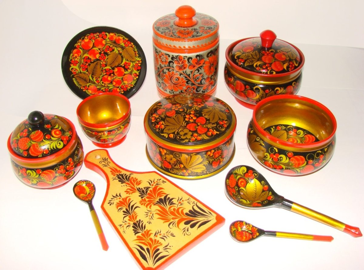 Народные промыслы Золотая Хохлома