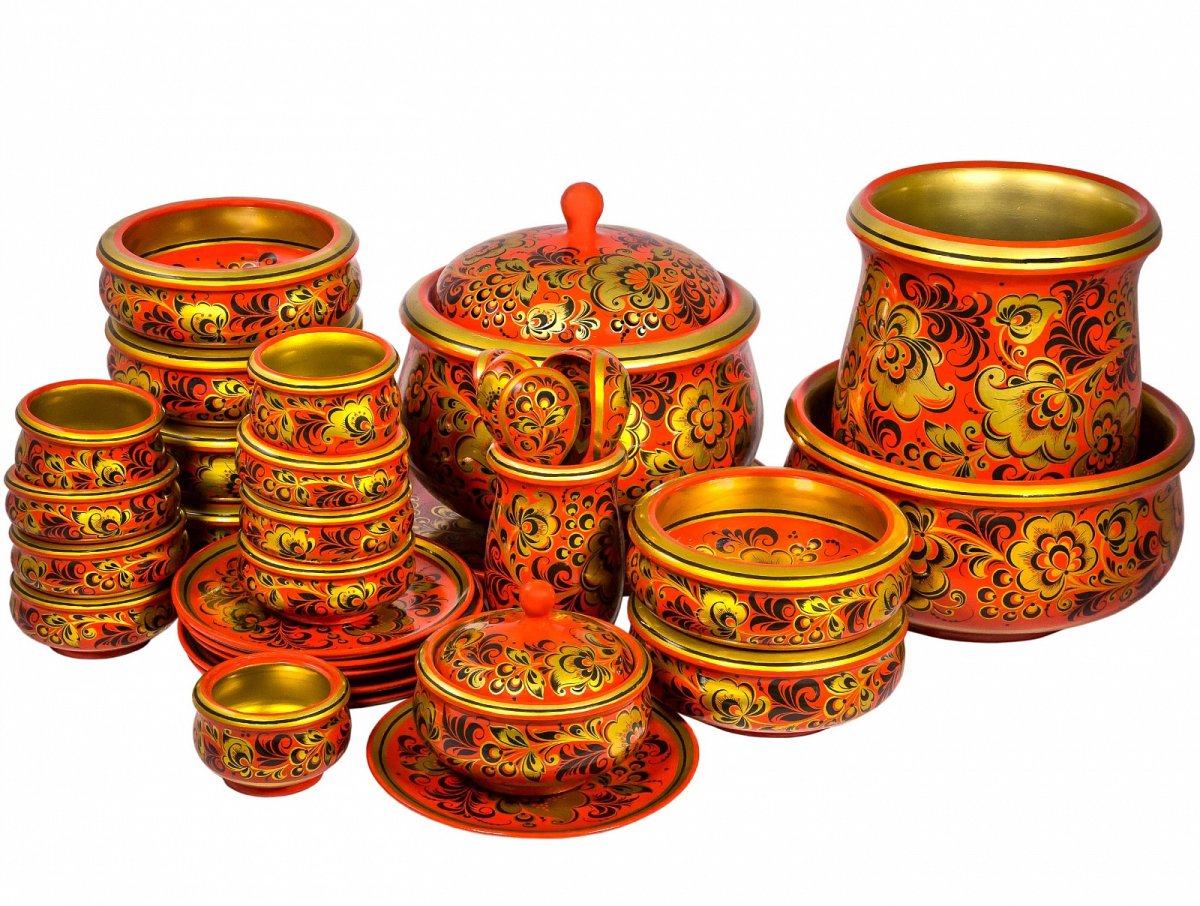 Наборы Семенов Хохломская роспись