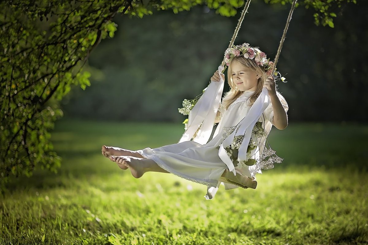 Качели на небоскребе