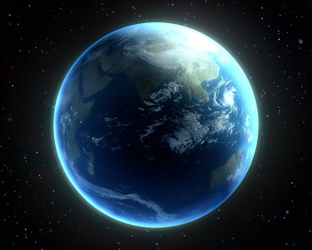 Земля из космоса для детей