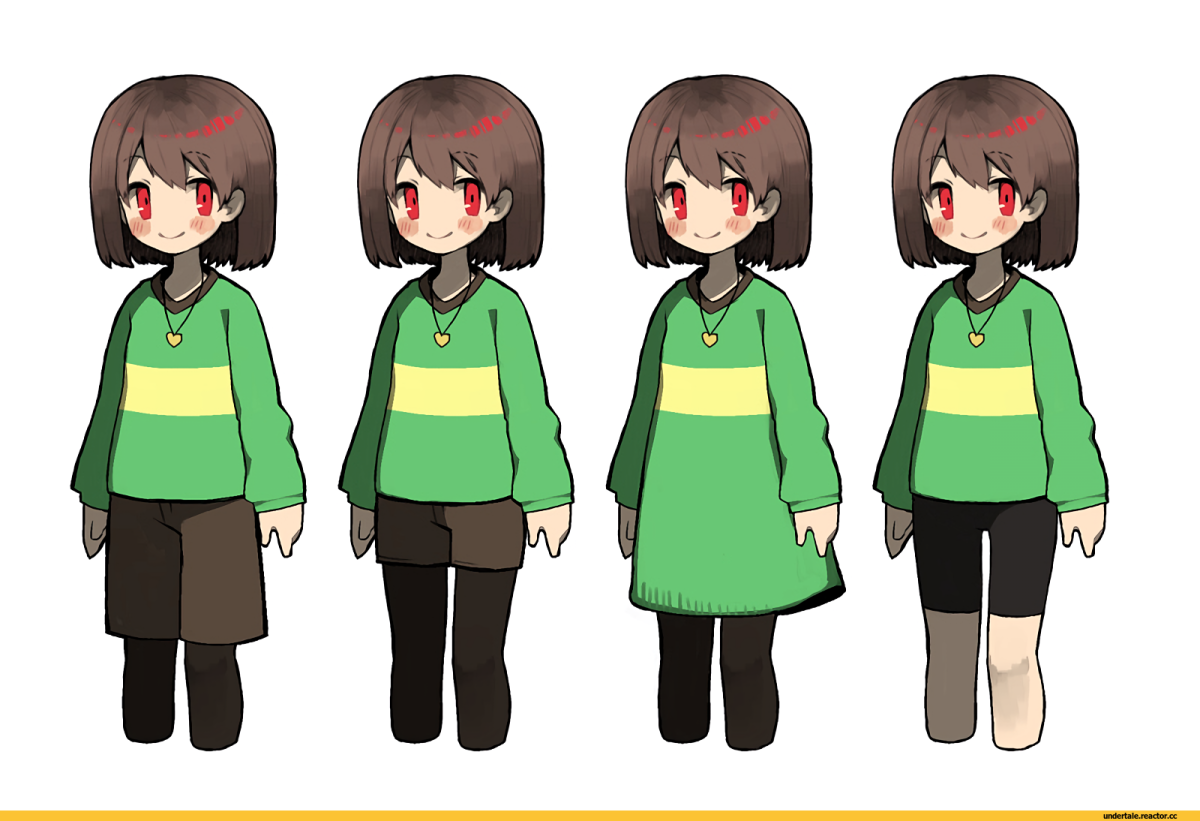 Чара андертейл арт