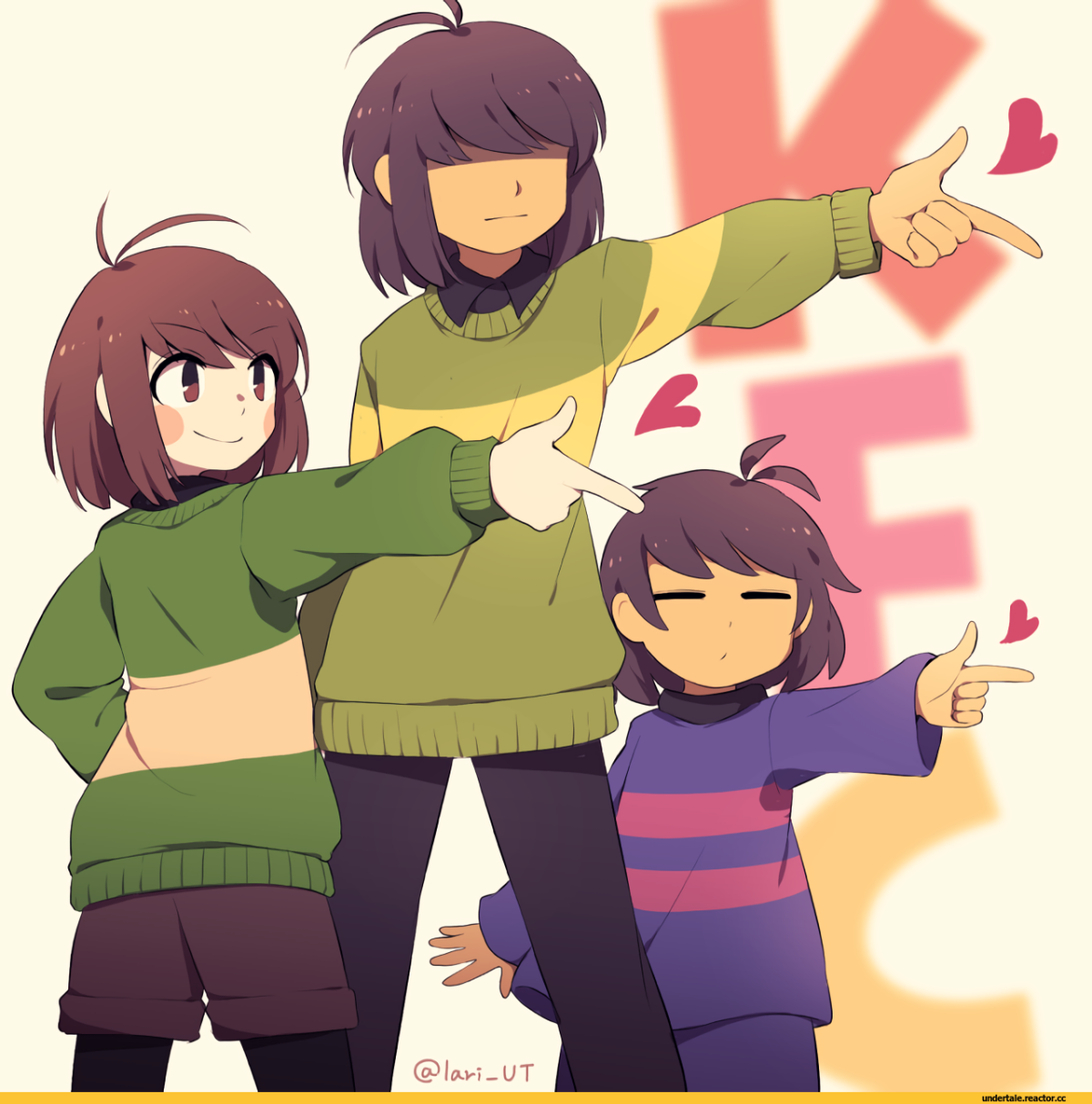 Крис Фриск и Чара арт