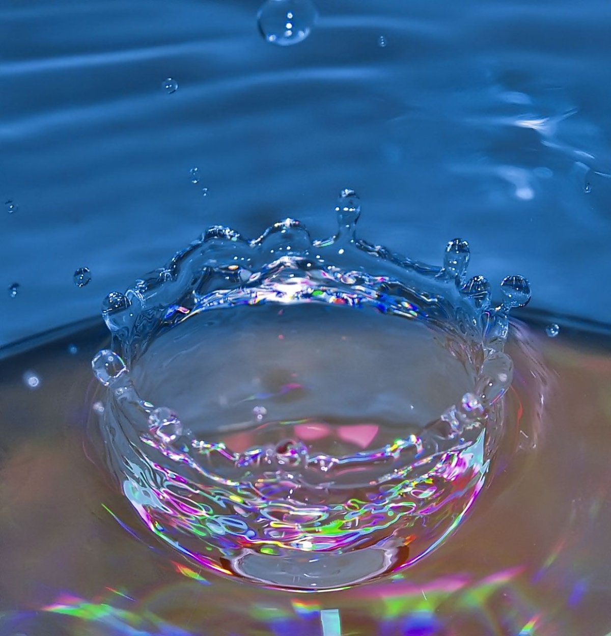 Сосуд с водой