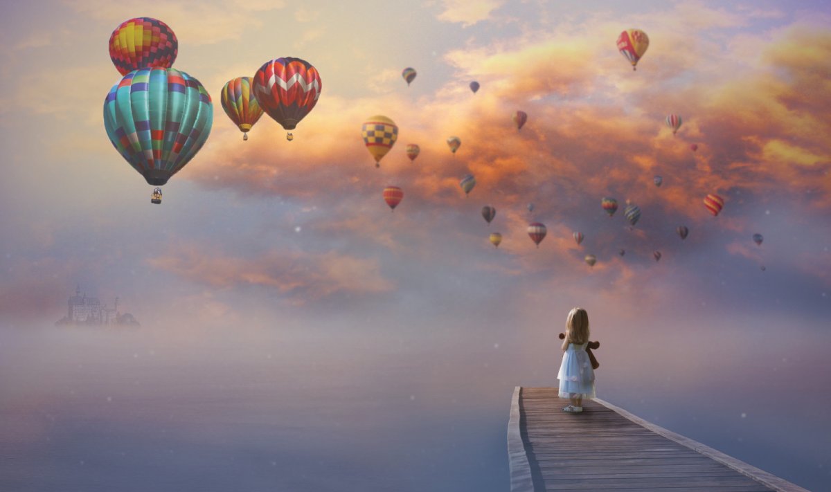 Воздушный шар мечта