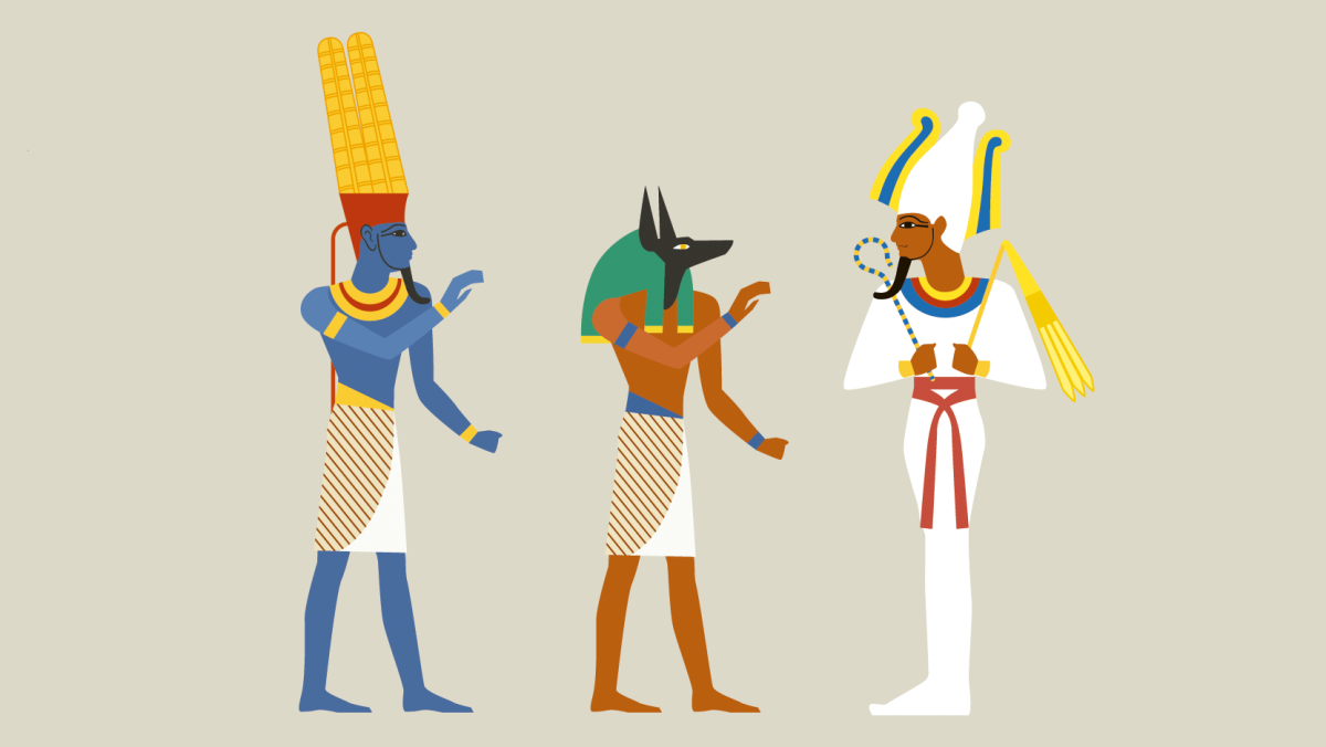 Египетский Бог Амон ра