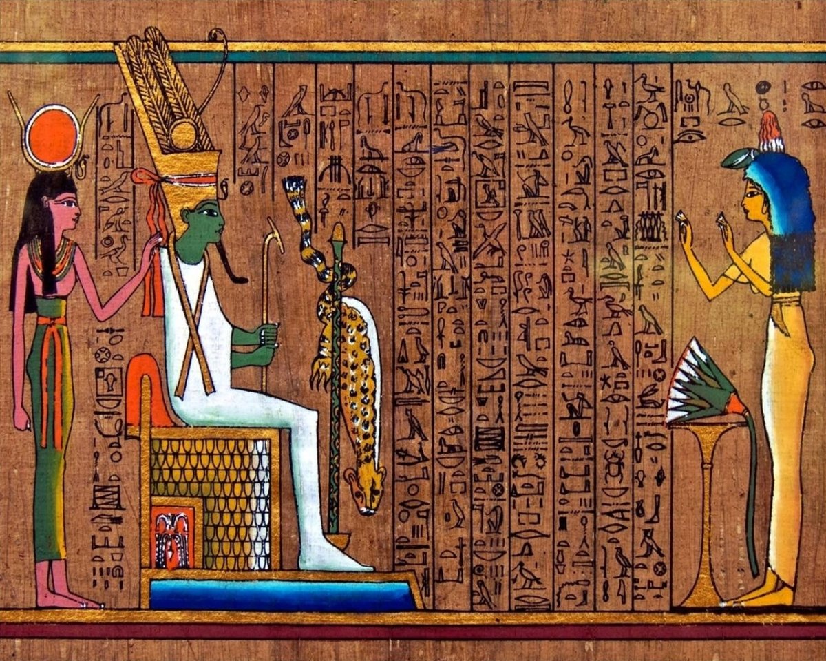 Бог Осирис в древнем Египте