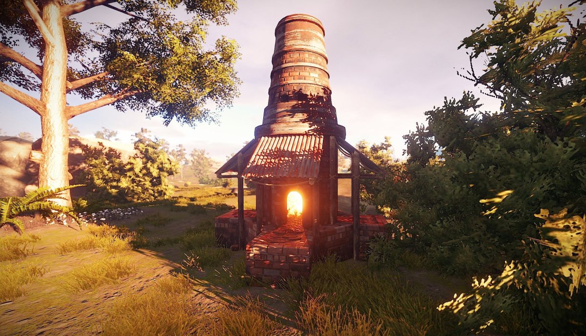 Биг печь раст