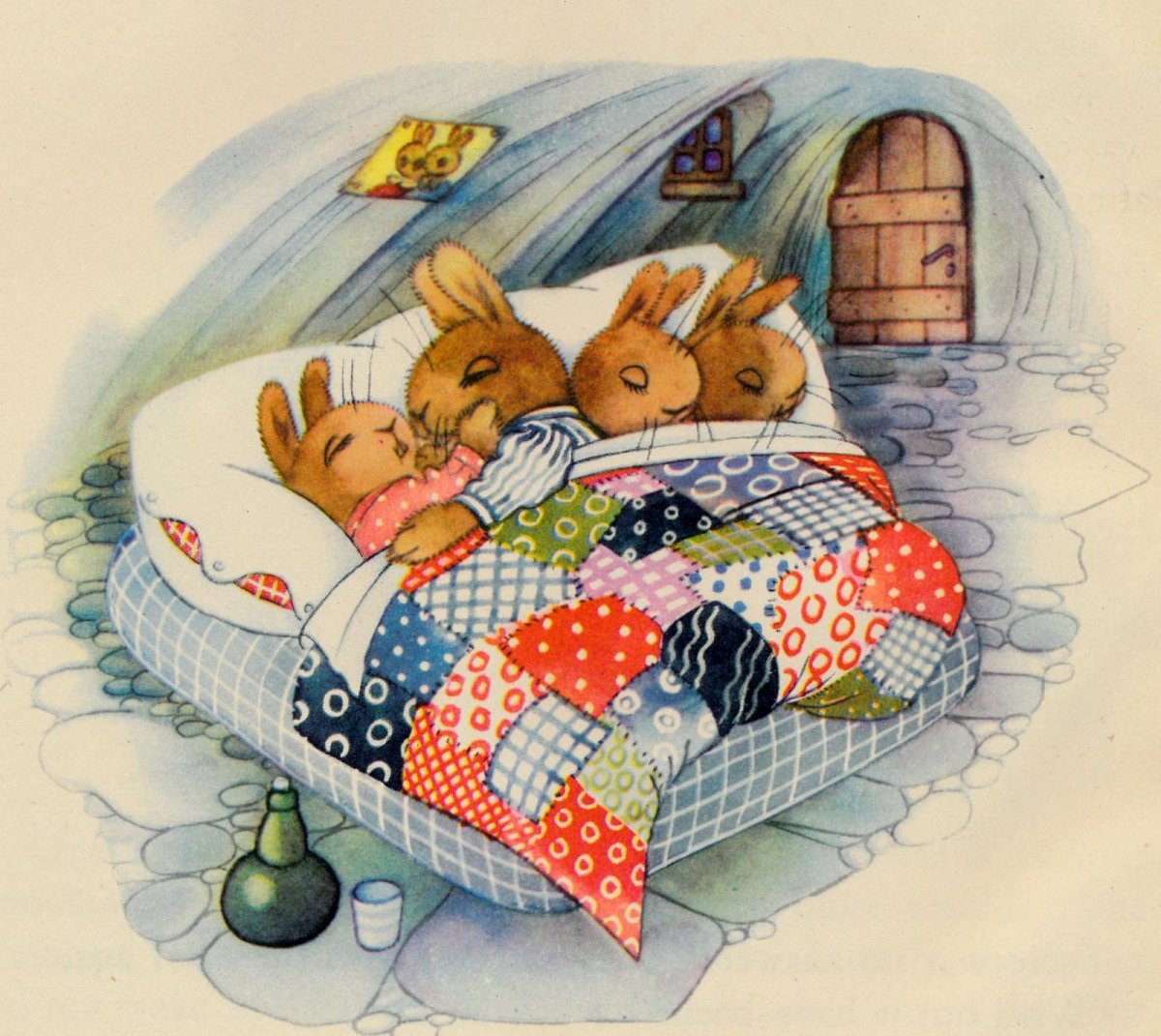 Спокойной ночи зайчик