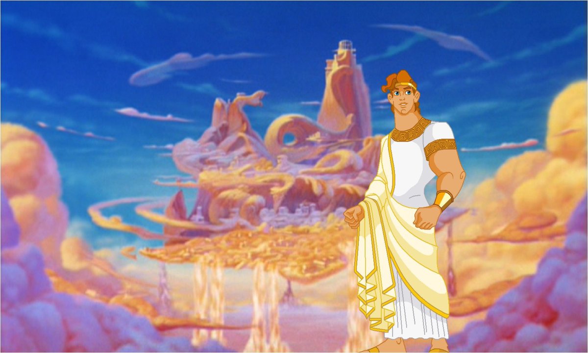 Геркулес мультфильм Олимп