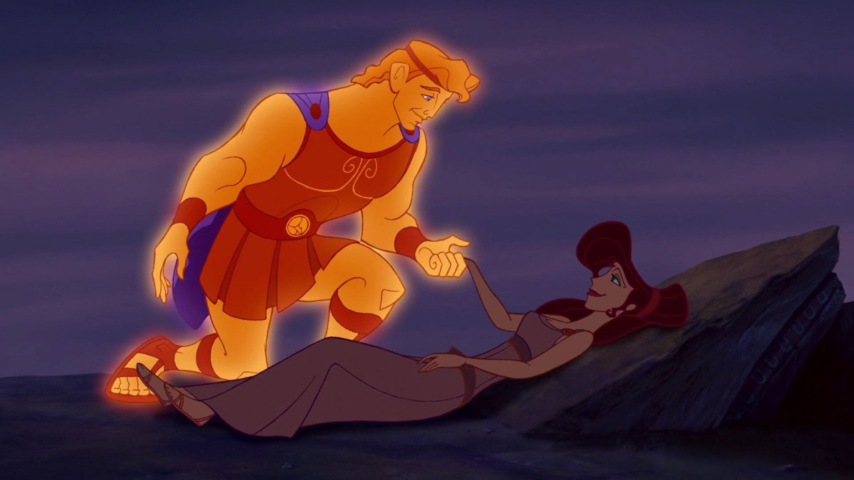 Геркулес мультфильм 1997 Мег