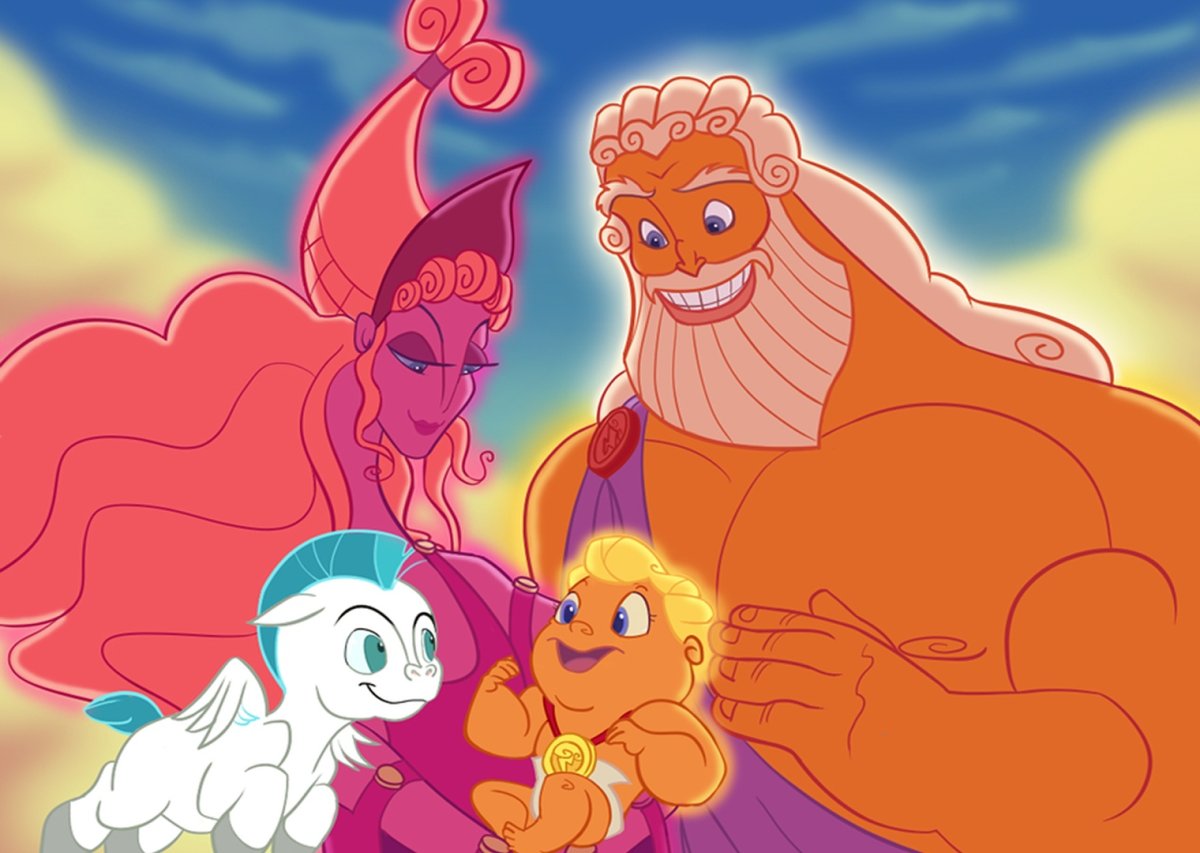 Геркулес Дисней персонажи