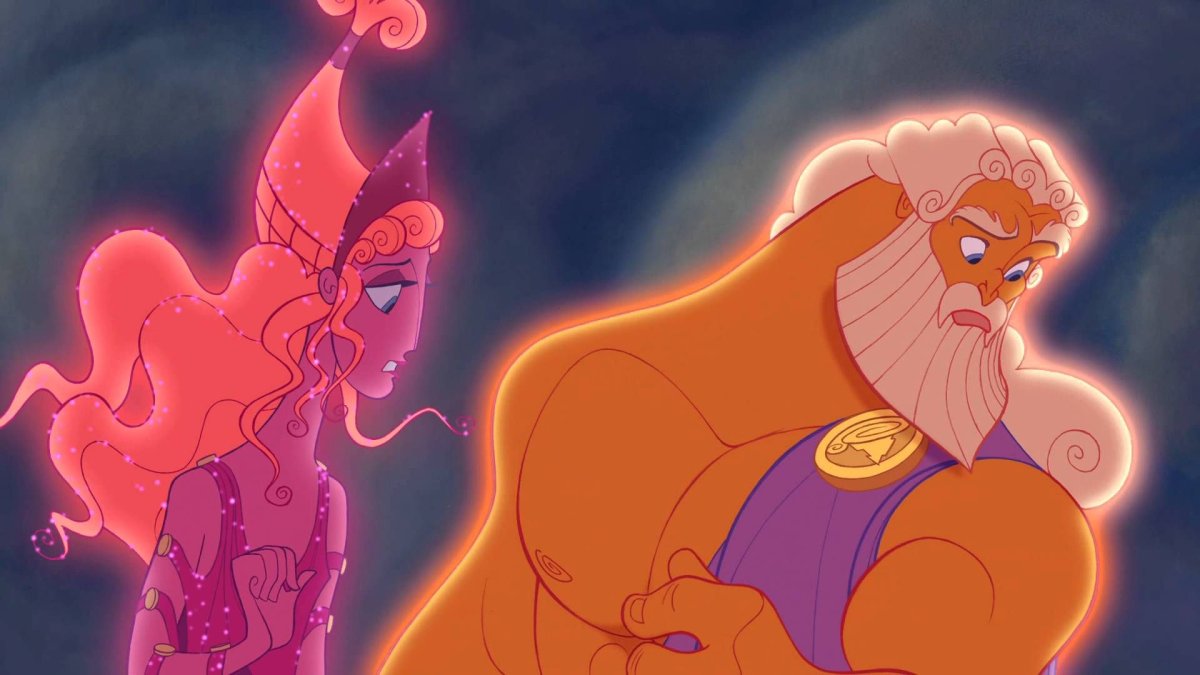 Геркулес Дисней Зевс