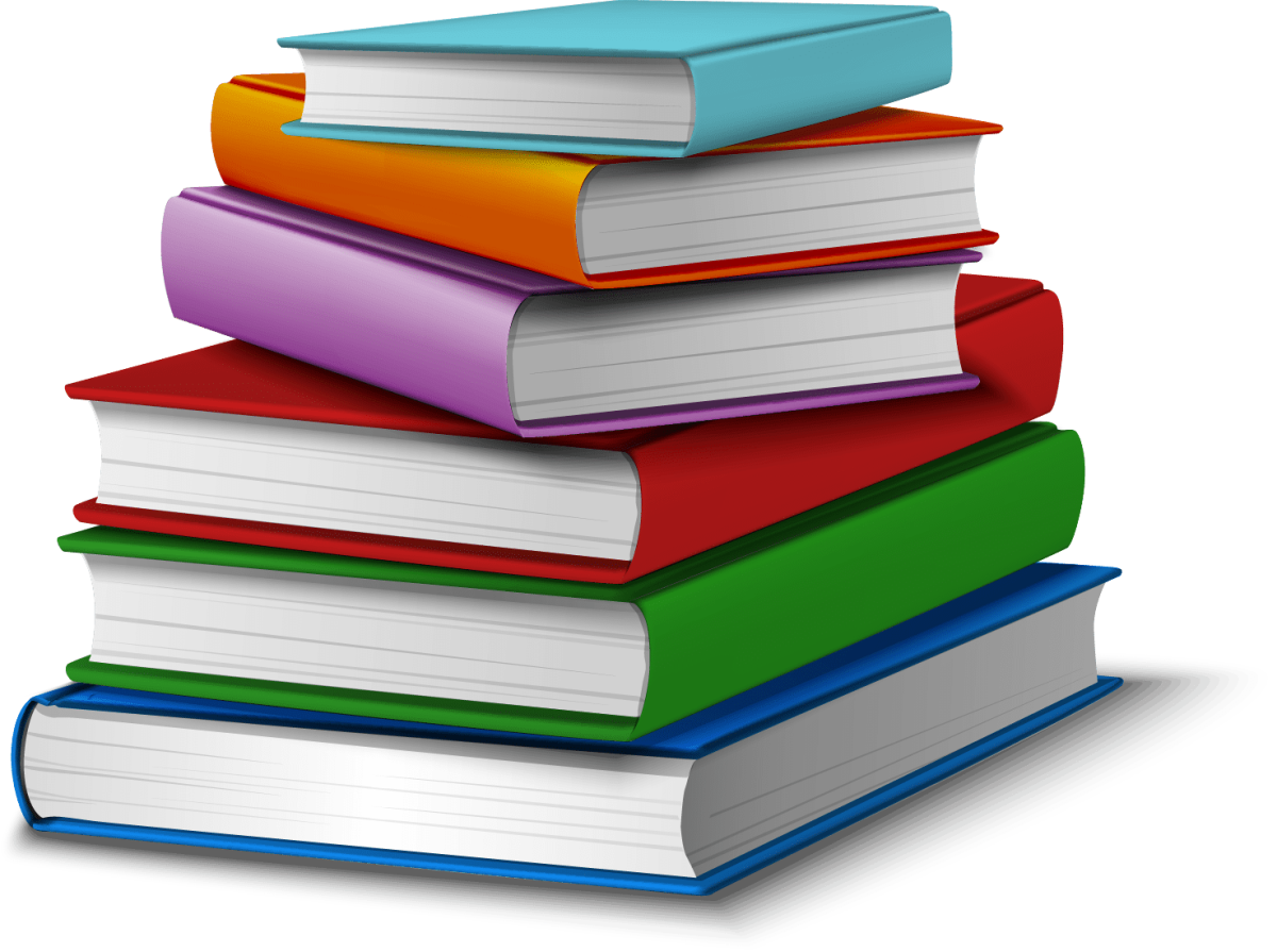 Стопка книг вектор