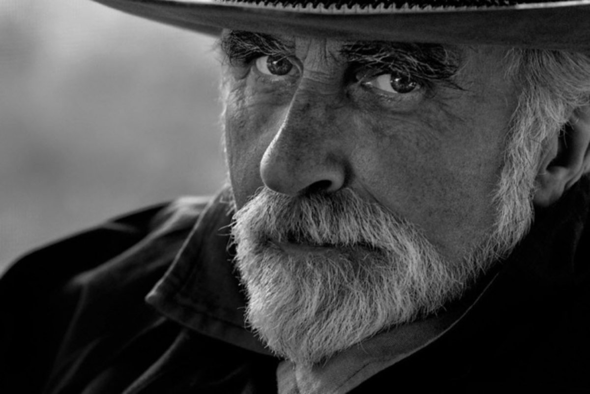 Старик в шляпе