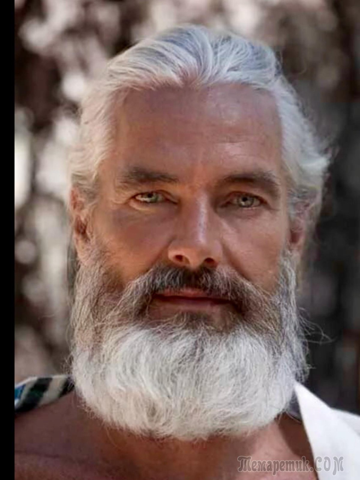 Седовласый мужчина