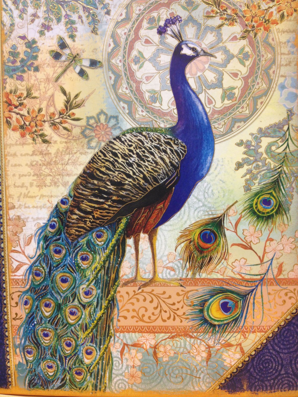 Павлин в индийской живописи