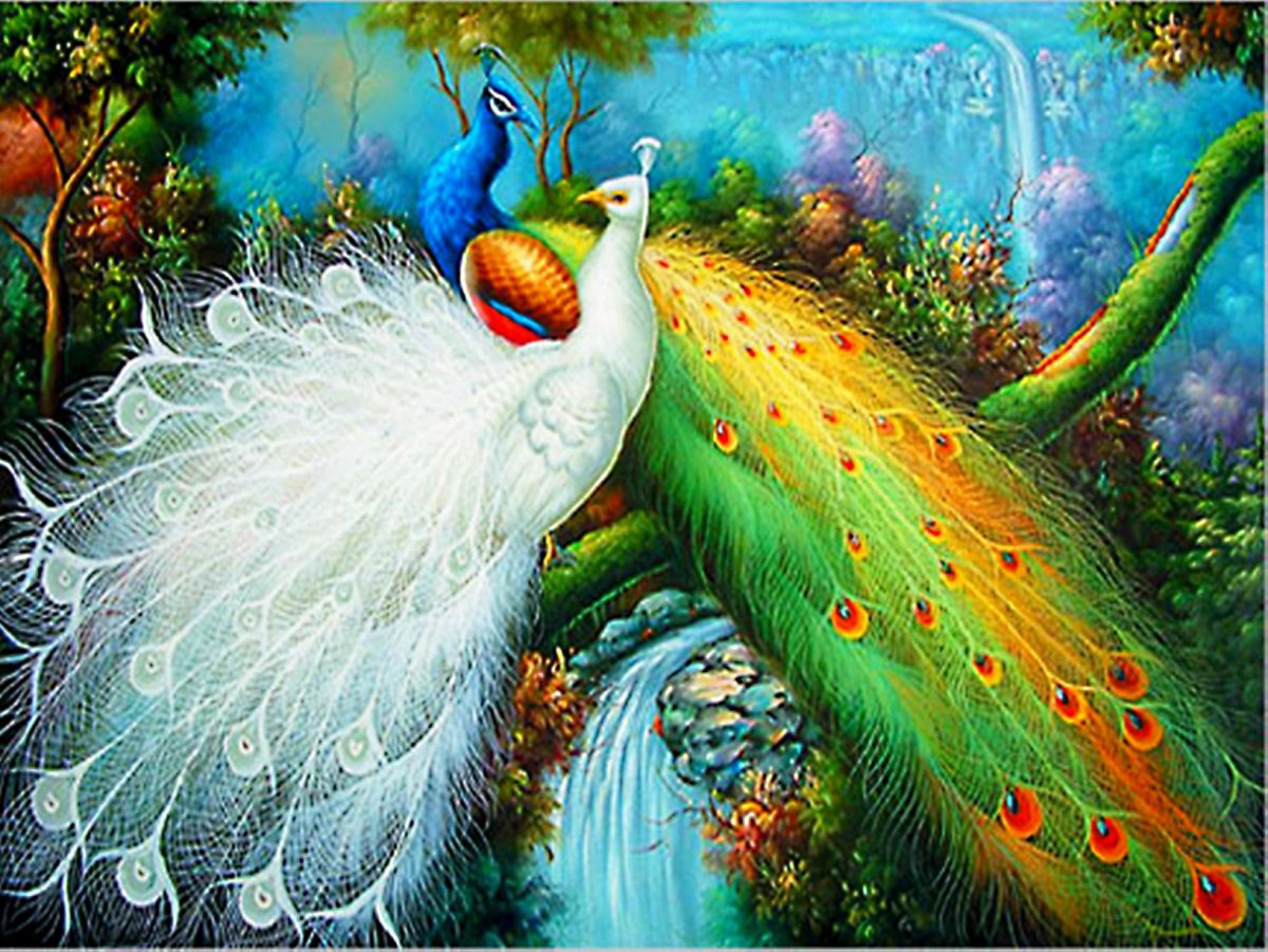 Картина Павлин