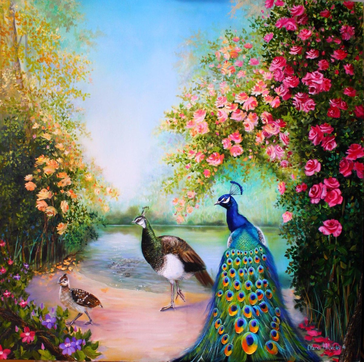 Афреско Павлин