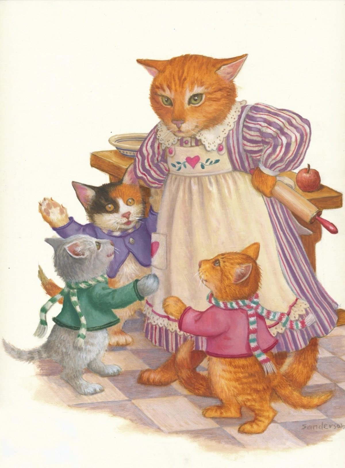 Перчатки и котятки Маршак