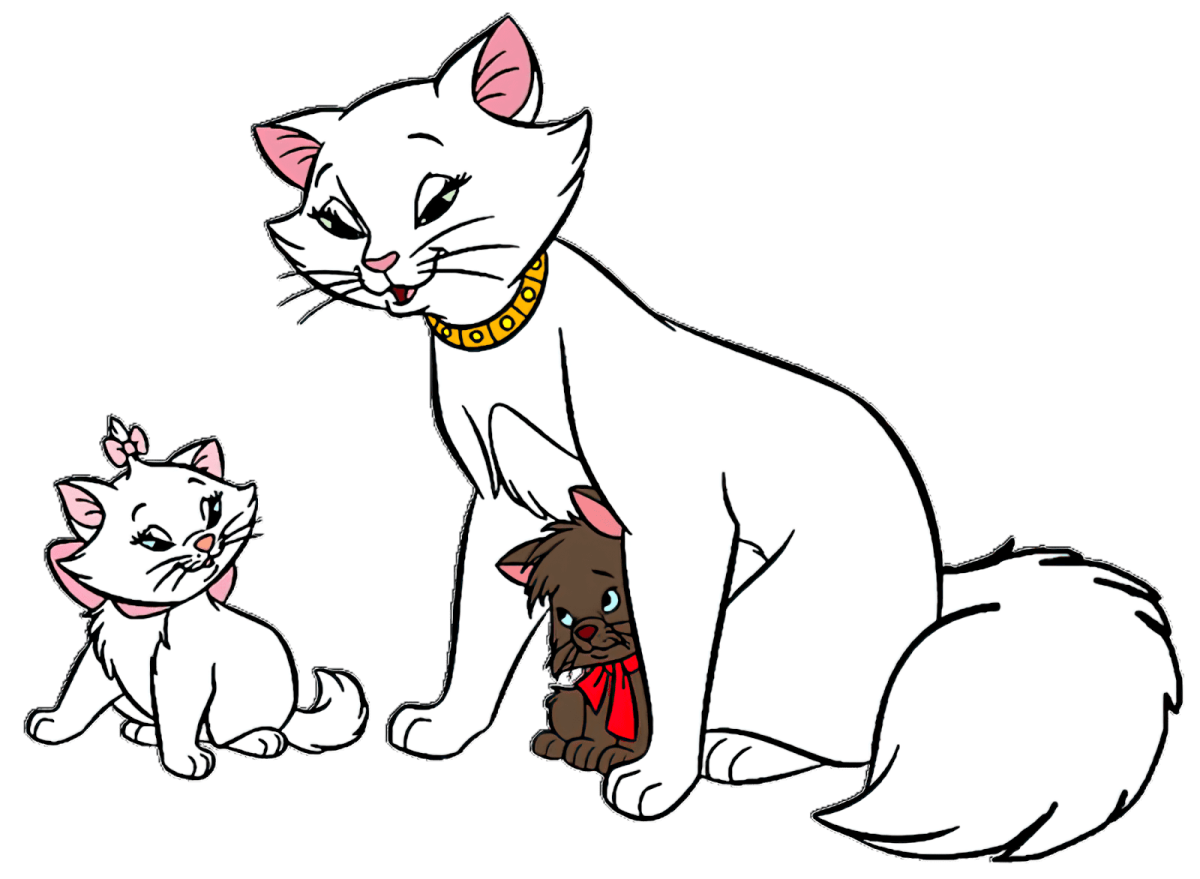 Мама кошка мультяшная