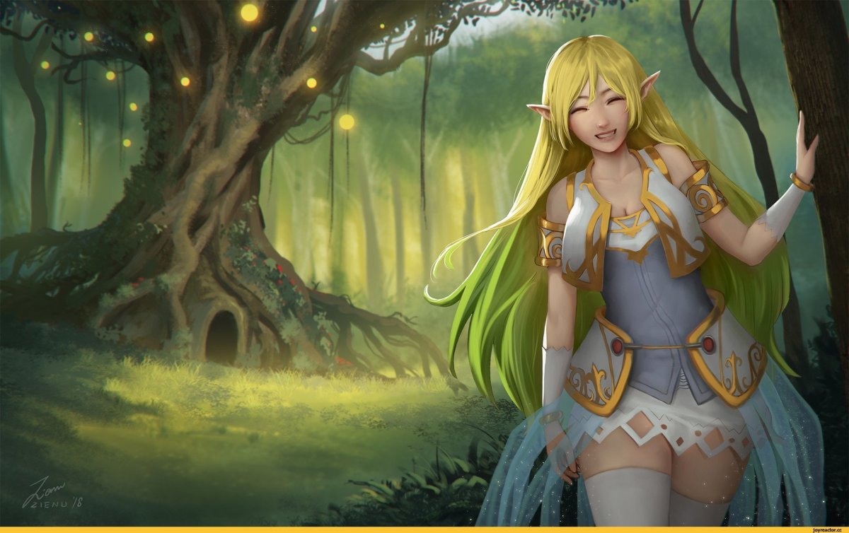 Эльфийка ева Оливия