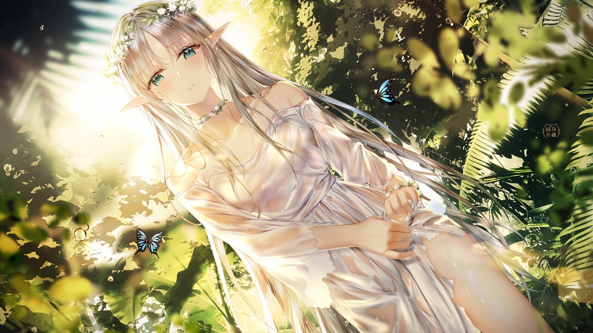 Эльфийская принцесса аниме