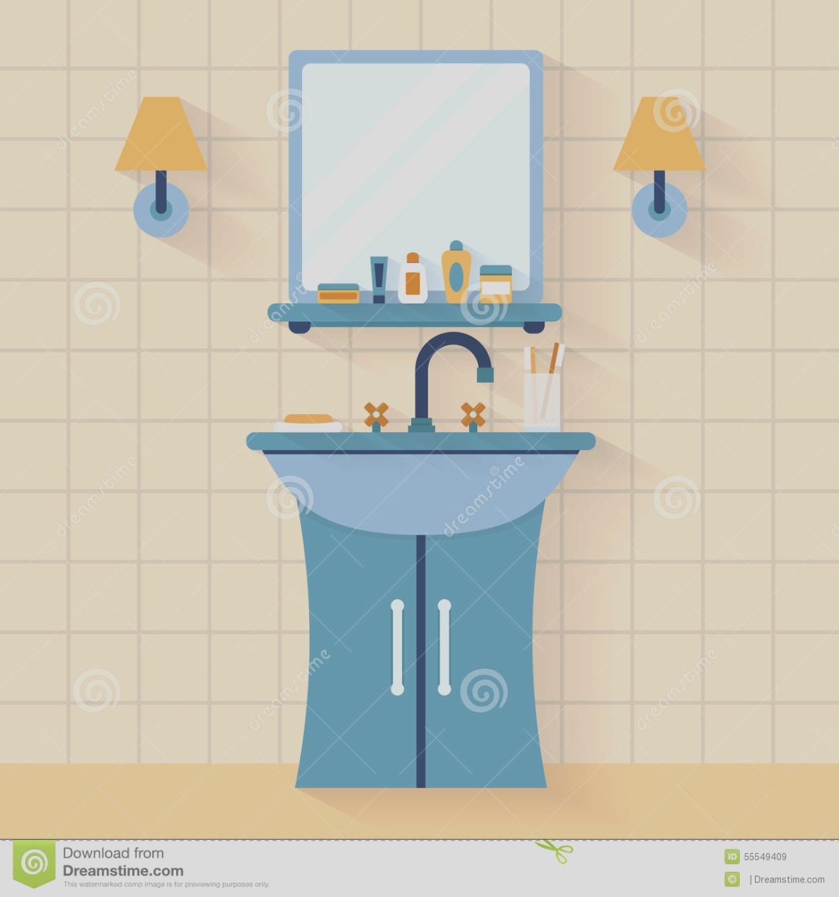 Умывальник мультяшный