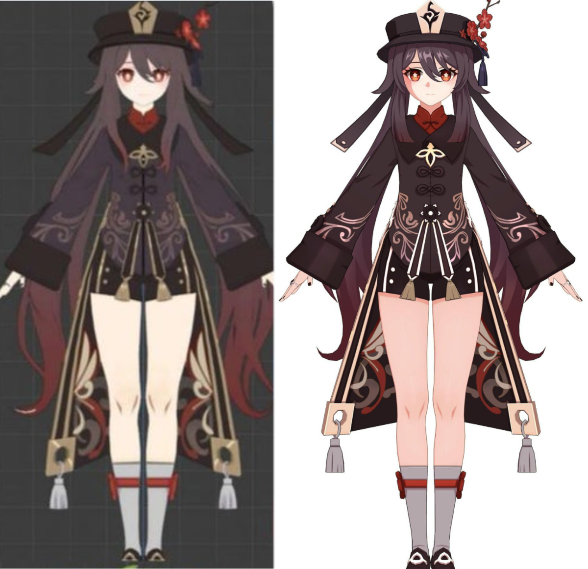 Геншин Импакт персонажи ху Тао