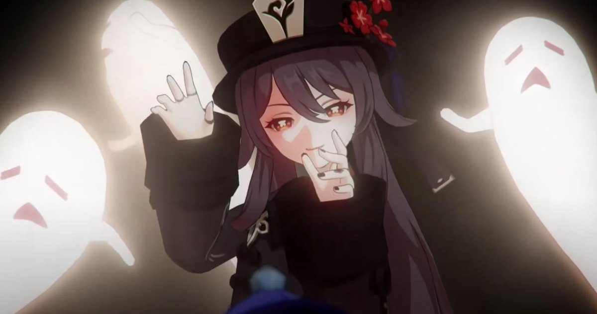 Призрак Хутао Геншин