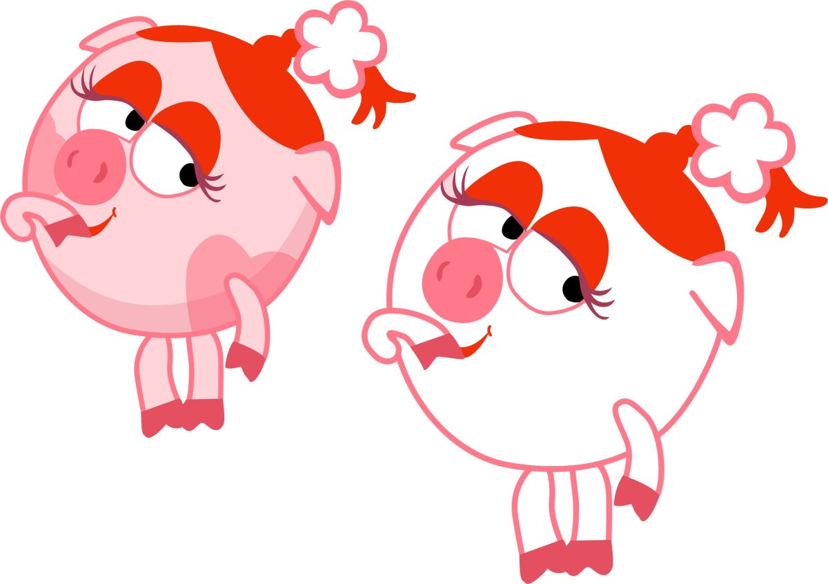 Нюша Смешарики с микрофоном