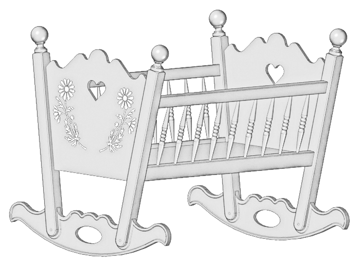 Люлька зыбка Королевская