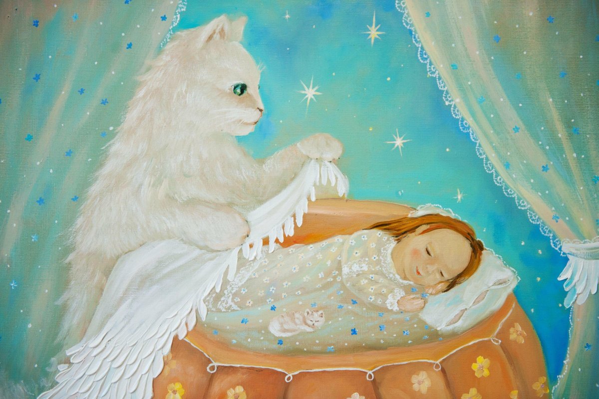 Нарисовать колыбель