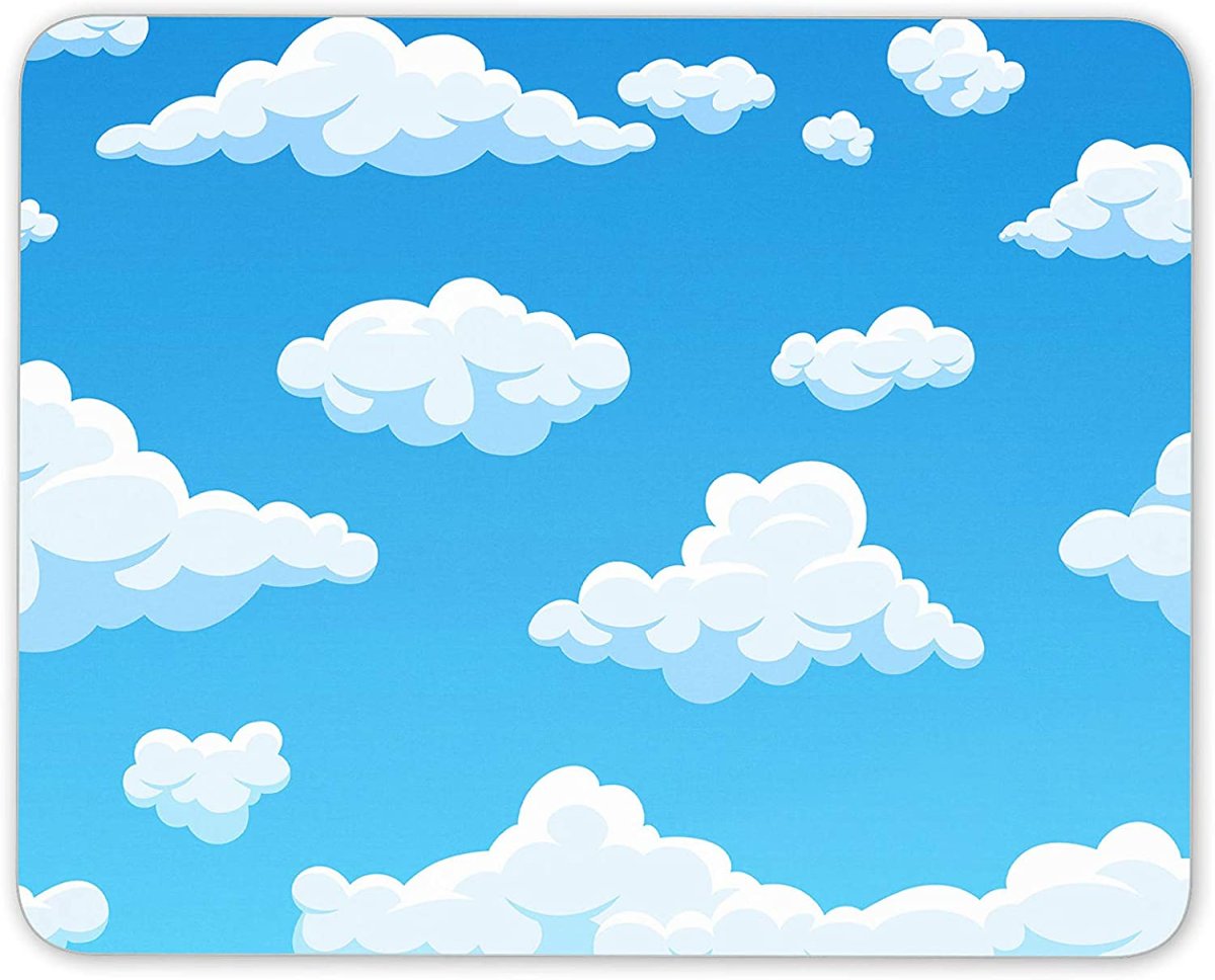 Фон с облаками мультяшный