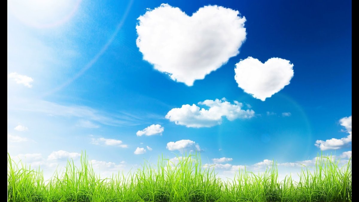 Фон облаков в небе 500х400