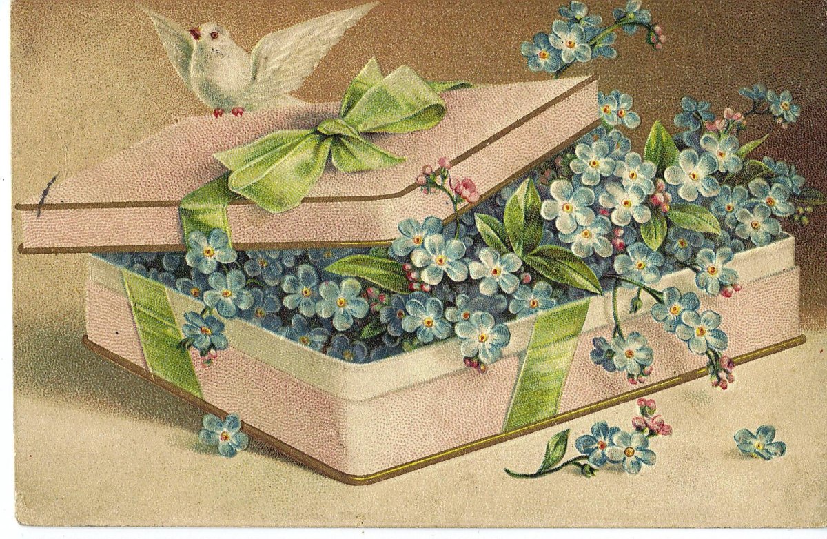 Винтажные открытки с днем рождения