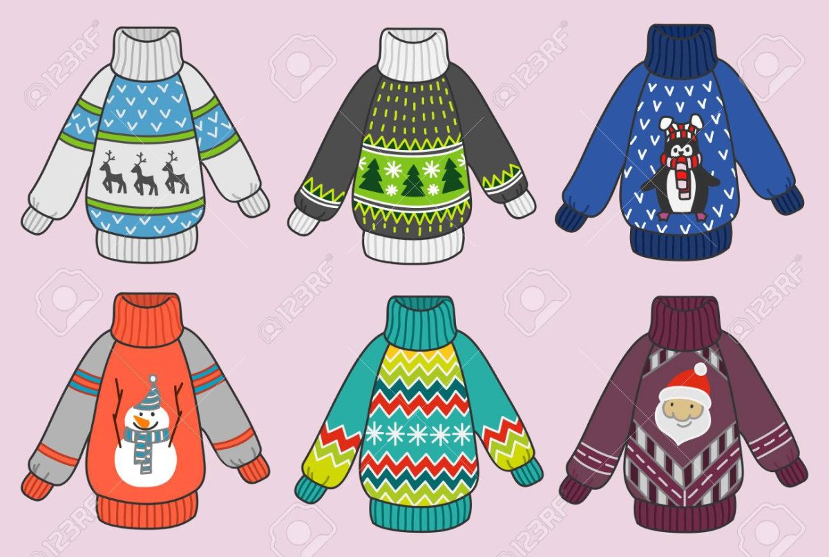 Свитер рисунок