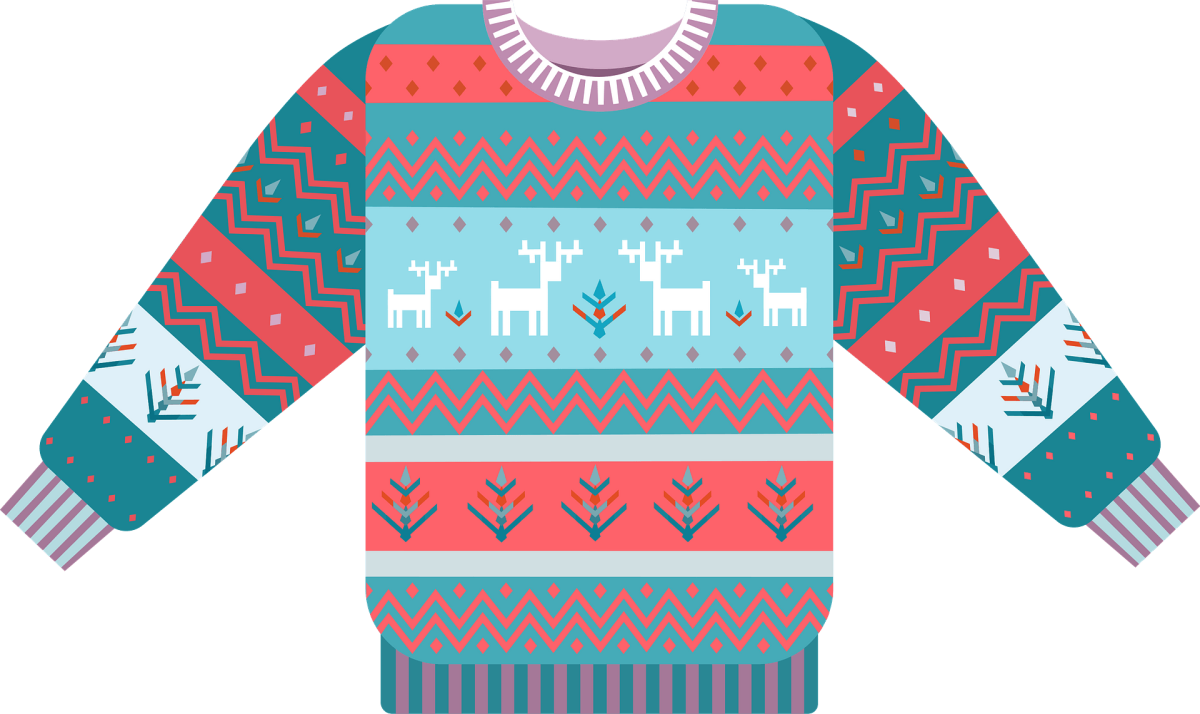 Свитер мультяшный